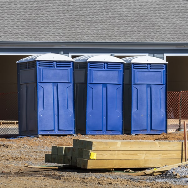 are there any additional fees associated with porta potty delivery and pickup in Sophia North Carolina